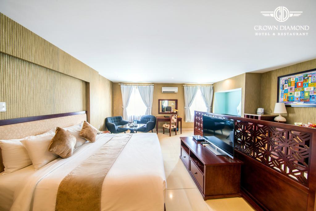 Crown Diamond Hotel - Phu My Hung District 7 Ho Si Minh-város Szoba fotó